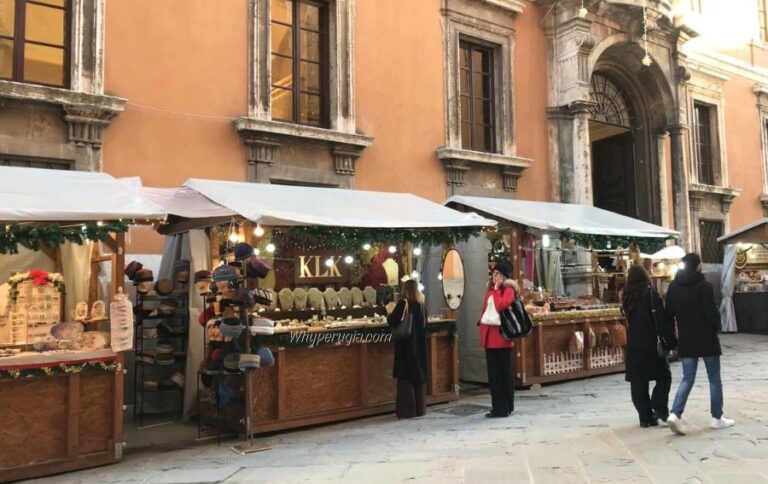 unique shopping experiences await at Perugia's local markets