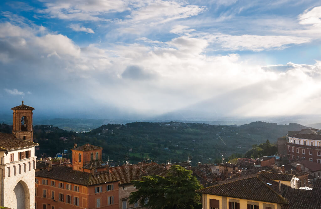 Perugia sky