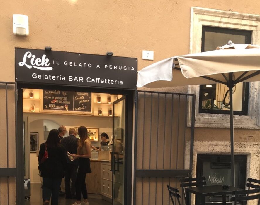 Lick the best ice cream shop in Perugia