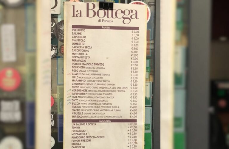 La Bottega prices